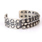 Navajo Stacker Cuff Bracelet Sterling Silver Martha Cayatineto