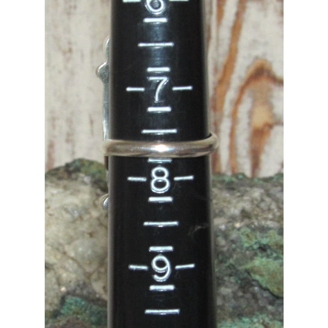 Navajo Turquoise Pink Conch Cluster Ring Adjustable Size 7.5 Sterling M. James