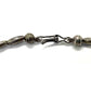 VTG Navajo Morenci Turquoise Pendant Necklace Sterling Navajo Pearls Necklace
