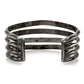 Old Pawn Navajo Carinated Ingot Cuff Bracelet Sterling Silver Native