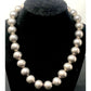 Vintage Mexican Necklace Sterling Silver 16" Beaded Choker Necklace 120G