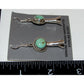Navajo Squash Blossom Earrings Sterling Silver Turquoise Native American