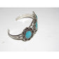 Navajo Royston Turquoise Sterling Cuff Bracelet Native American J Begay