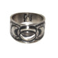 Navajo Martha Cayatineto Men Ring Size 11 Sterling Silver Band Native