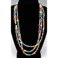 Vintage Kewa Santo Domingo Rolled Clam Shell & Turquoise Spiny Heishi Necklace