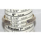 Old Pawn Navajo Carinated Ingot Cuff Bracelet Sterling Silver Native American