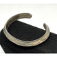 Old Pawn Navajo Carinated Ingot Cuff Bracelet Sterling Silver Native American