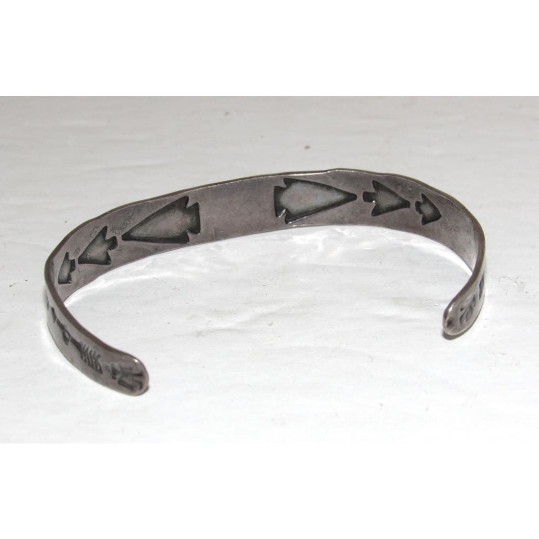 Fred Harvey Era Bracelet Navajo Sterling Turquoise Stacker Cuff Old Pawn