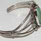 Navajo Royston Turquoise Sterling Cuff Bracelet J Begay