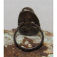 Old Pawn Navajo Cerillos Turquoise Silver Ring Size 9