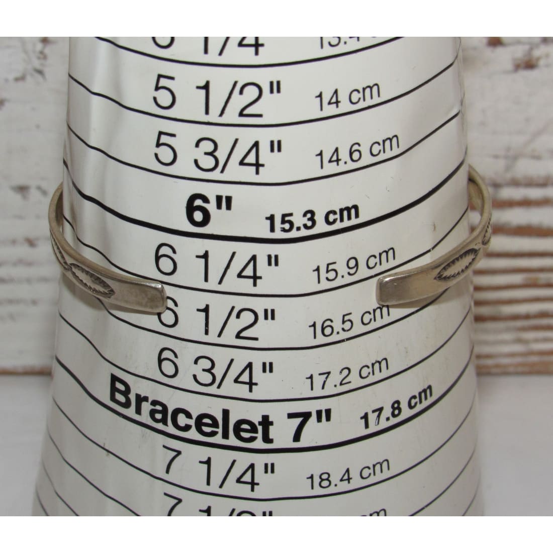 Navajo Kingman Turquoise Stacker Cuff Sterling Hand Etched Bracelet Signed