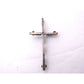 Vintage Zuni Turquoise Cross Pendant Sterling Silver Native American