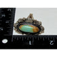 Navajo Royston Turquoise Statement Ring Sz 9 Sterling Silver Signed Native