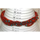 Santo Domingo Rolled Pen Shell, Coral & Turquoise Heishi Necklace O. Crespin