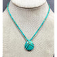 Old Pawn Santo Domingo Turquoise Heishi Necklace