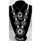 Vintage Native American Beaded Medallion Necklaces - Plains Indigenous Artist