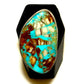 Massive Navajo Boulder Royston Turquoise Statement Ring Sz