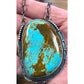 Massive Navajo Number 8 Turquoise Necklace Sterling Silver