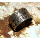 Native American Band Ring Sz 10.5 Sterling Silver Ingot J.