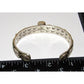 Navajo Alex Sanchez Petroglyphs Cuff Bracelet Number 8
