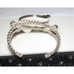 ONE OF A KIND NAVAJO CALVIN DESSON INLAY HORSE CUFF BRACELET