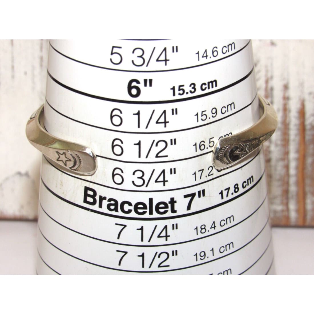 Navajo Carinated Hand Stamped Ingot Double Sided Cuff