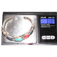Navajo Davida Lister Turquoise Spiny Cuff Bracelet 925