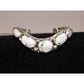 Navajo Davida Lister White Buffalo Cuff Bracelet 925