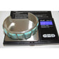 Navajo Dry Creek Turquoise Cuff Bracelet Cobble Stone Inlay