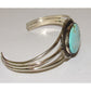 Navajo Dry Creek Turquoise Cuff Bracelet Sterling Silver E.