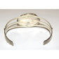 Navajo Dry Creek Turquoise Cuff Bracelet Sterling Silver E.
