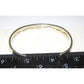 Navajo Hand Stamped Ingot Stacker Cuff Bracelet Signed
