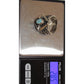 Navajo Kevin Yazzie Spider Ring Size 11 Spiderweb Kingman