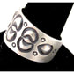 Navajo Martha Cayatineto Ring Size 10 Sterling Silver Band