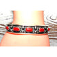 Navajo Mediterranean Coral Stacker Cuff Bracelet Sterling