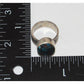 Navajo Morenci Turquoise Ring Sz 6 Sterling Silver Eli