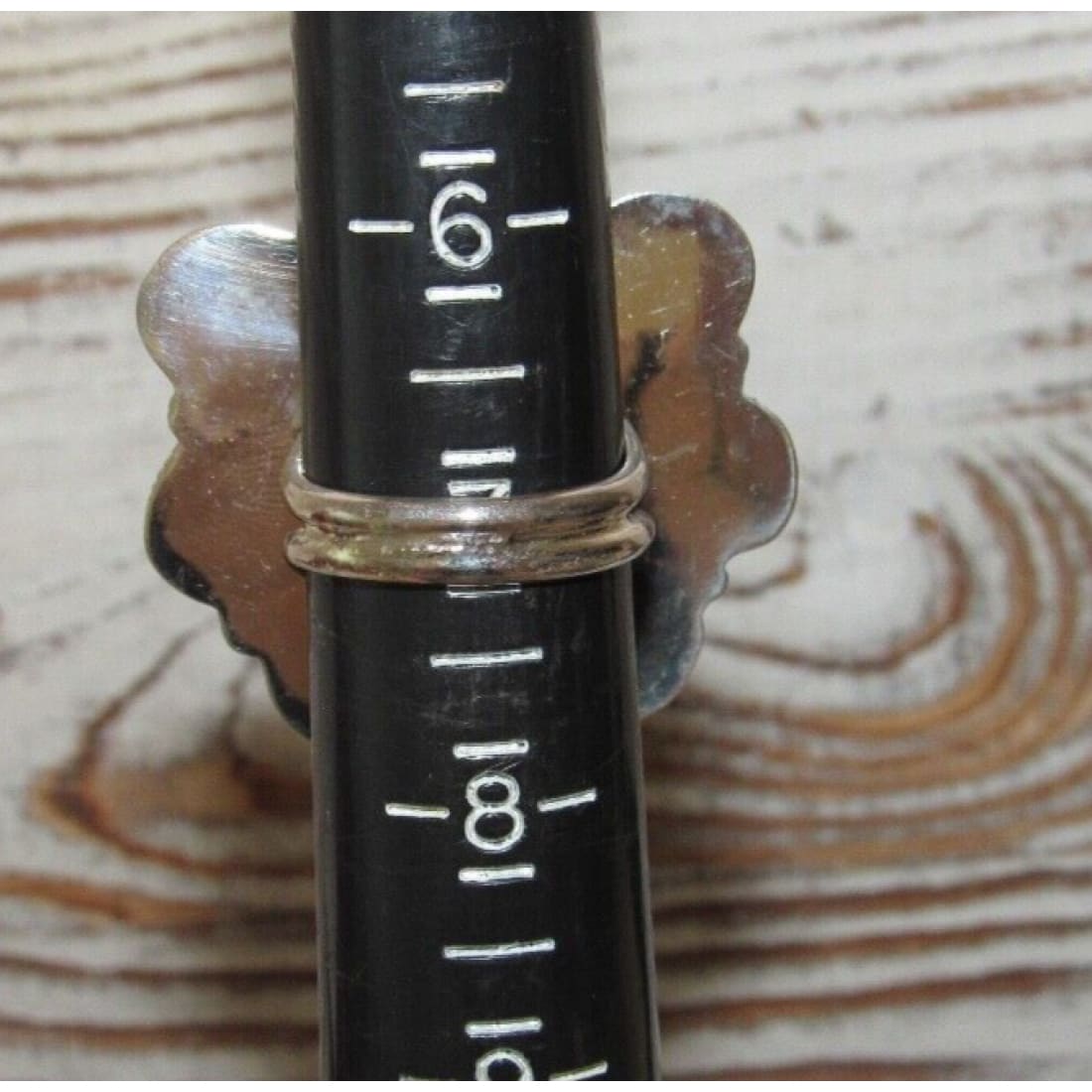 Navajo Naja Ring Size 7 Kingman Turquoise Statement Ring