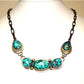 Navajo Number 8 Turquoise Necklace Necklace Sterling J James