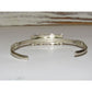 Navajo Number 8 Turquoise Stacker Cuff Bracelet Sterling