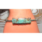 Navajo Number 8 Turquoise Stacker Cuff Bracelet Sterling