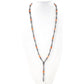 Navajo Pearls Lariat Necklace Sterling Silver Spiny Oyster