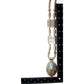 Navajo Pearls Necklace & Earrings Set Sterling Silver