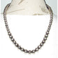 Navajo Pearls Necklace Sterling Silver Beads Necklace