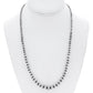 Navajo Pearls Necklace Sterling Silver Graduated Sterling