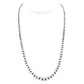 Navajo Pearls Necklace Sterling Silver Graduated Sterling
