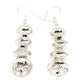 Navajo Pearls Sterling Silver Beads Earrings Native American