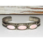 Navajo Pink Conch Bracelet Stacker Sterling Silver Cuff G.