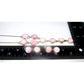 Navajo Pink Conch Shell Lariat Necklace Earrings Set
