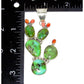 Navajo Prickly Pear Cactus Pendant Sterling Silver