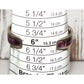 Navajo Purple Spiny Inlay Stacker Cuff Bracelet Sterling R.